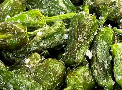 Pimientos di Padron gebraten